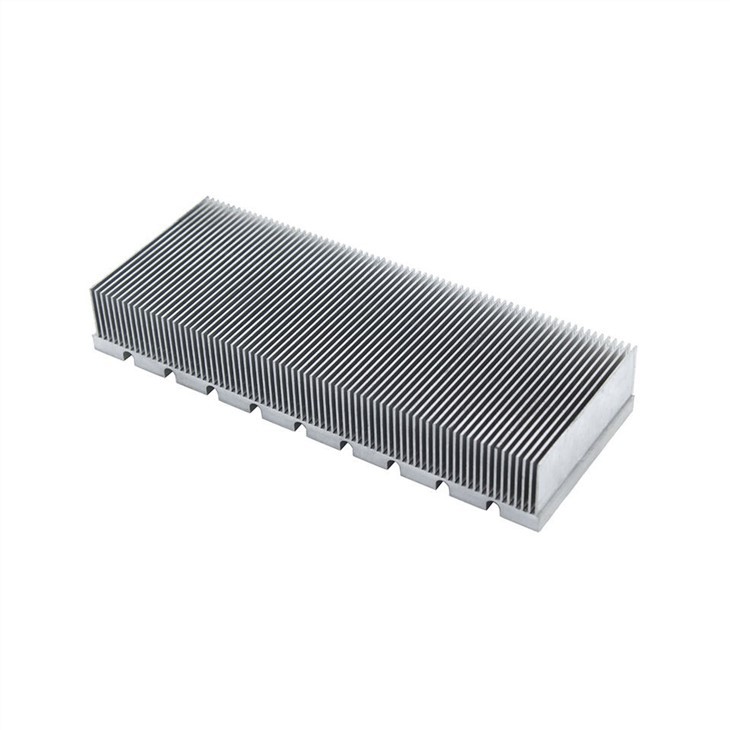 Aluminum Skiving Fin Heat Sink For Photovoltaic Inverter