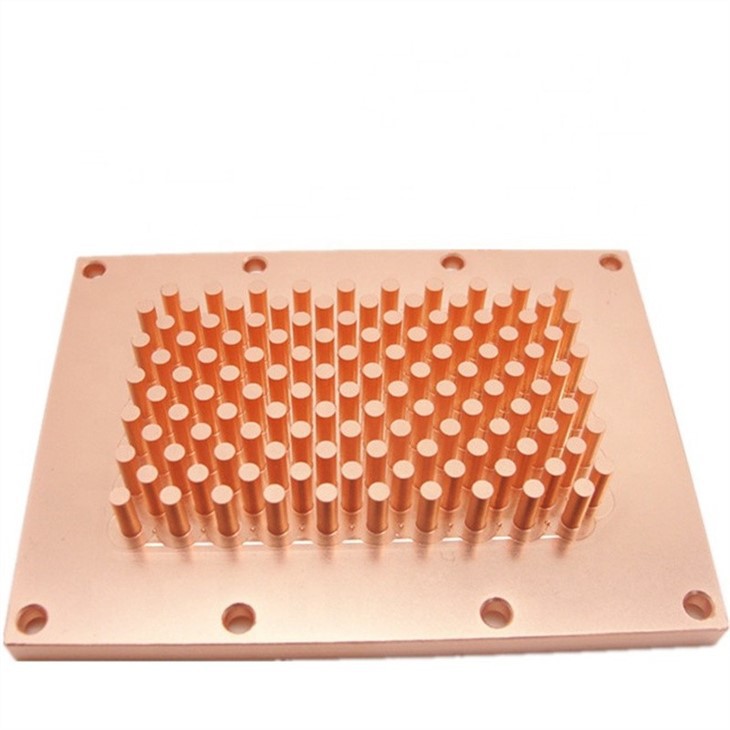 Copper Pin Fin Motherboard Heat Sink