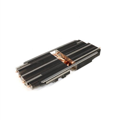 ฮีทซิงค์ GPU ครีบปั๊มอลูมิเนียม